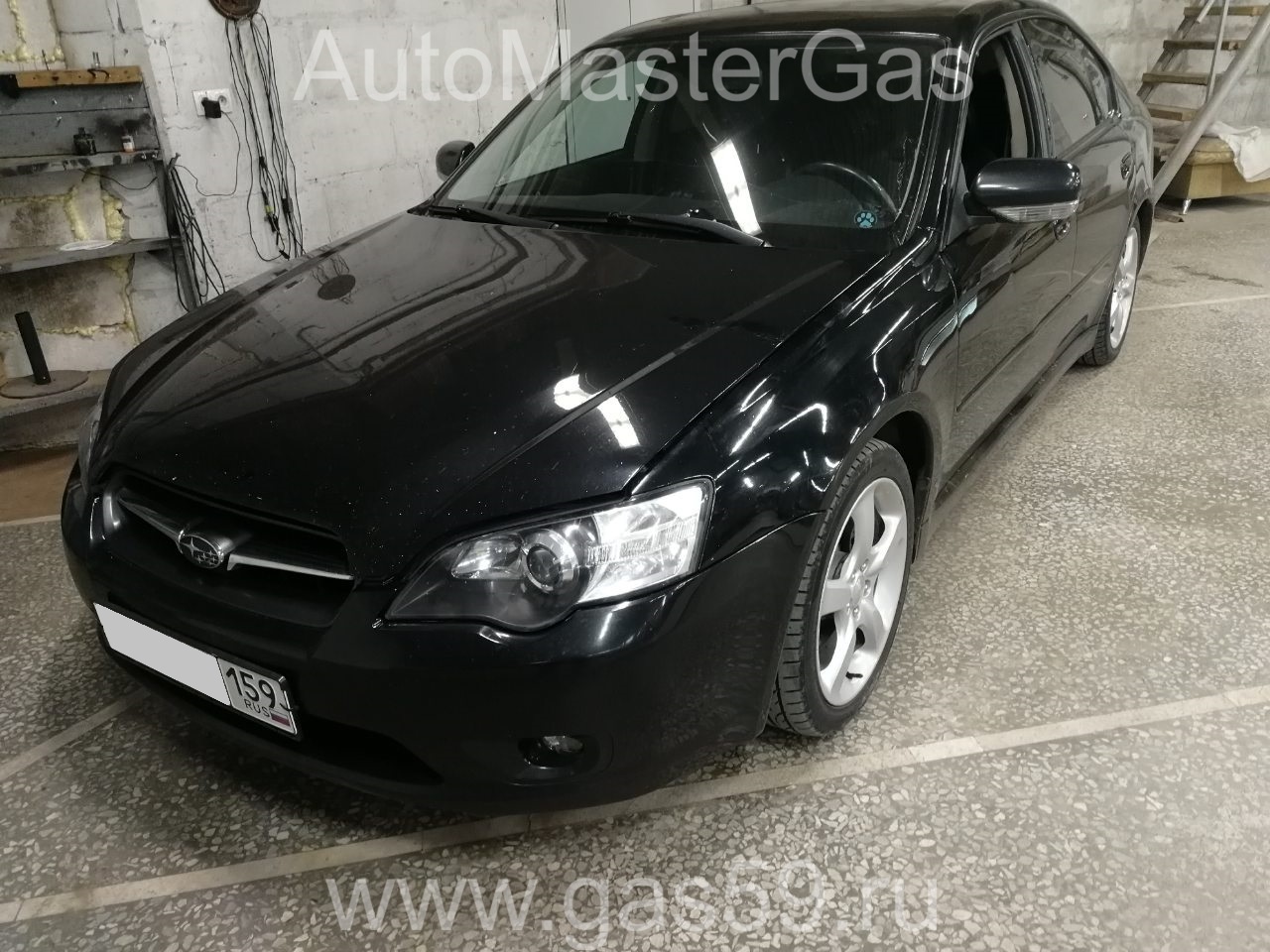 Установка ГБО на Subaru Legacy 2005г., ГБО 4 поколения, пропан LANDIRENZOC (Италия), двигатель 2.5л. 4 цилиндра