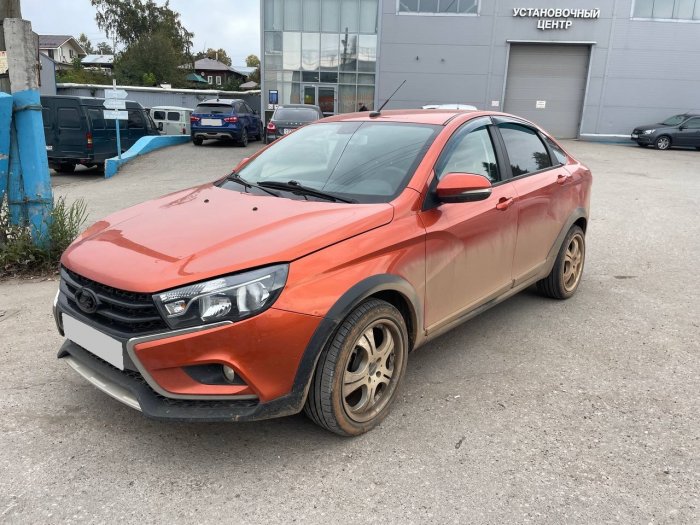 Установка ГБО на Lada Vesta 2018 г., ГБО 4 поколения, пропан EuropeGas (Польша), двигатель 1.8 л. 4 цилиндра