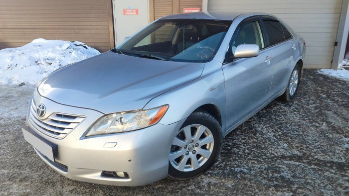 Установка ГБО на Toyota Camry 2007г., ГБО 4 поколения, пропан LANDI RENZO (Италия), двигатель 2.4 л. 4 цилиндра