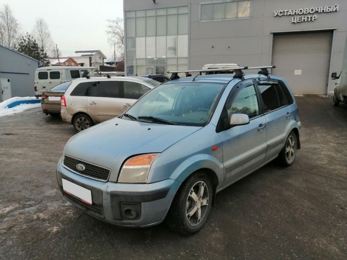 Установка ГБО 4 поколения на Ford Fusion 2010 г., пропан 4SAVE (Польша), двигатель 1.4 л. 4 цилиндра