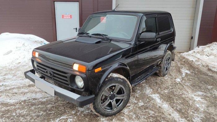 Установка ГБО на Lada NIVA 2022 г., ГБО 4 поколения, пропан 4SAVE (Польша), ДВС 1.7 л.  4 цилиндра